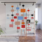 Mid-Century Modern Art 1.3.3 Wall Mural Gallery Image 1