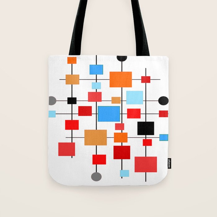 Mid-Century Modern Art 1.3.3 Tote Bag Gallery Image 1