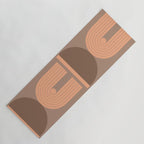 Abstraction_Balance_Round_Bohemian_Shape_Minimalism_001 Yoga Mat Gallery Image 1