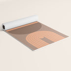 Abstraction_Balance_Round_Bohemian_Shape_Minimalism_001 Yoga Mat Gallery Image 2