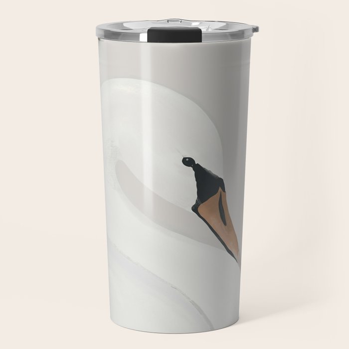 White Swan Travel Mug Gallery Image 1