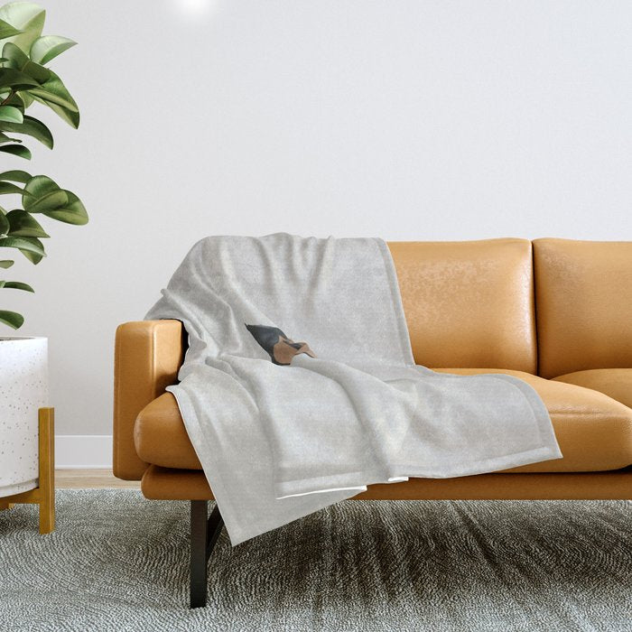 White Swan Throw Blanket Gallery Image 1