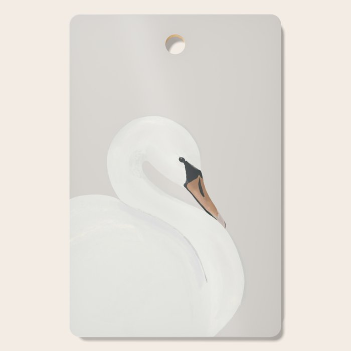 White Swan Cutting Board Gallery Image 1