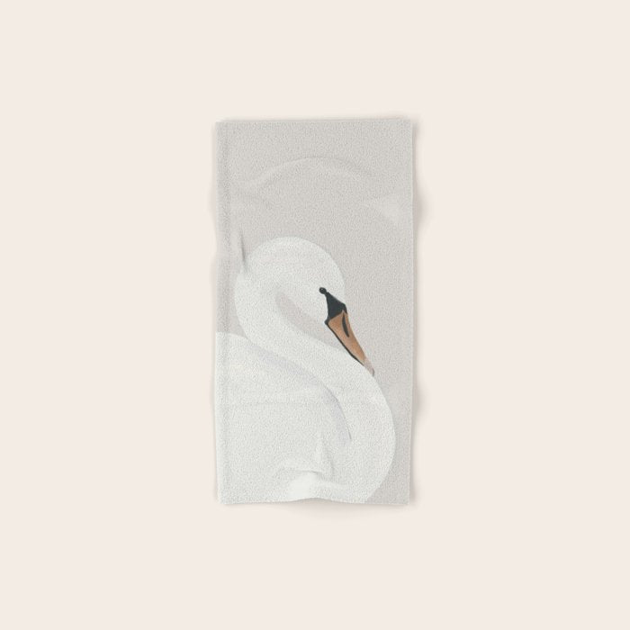 White Swan Bath Towel Gallery Image 1