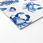 Blue and White Sea Life II Welcome Mat Gallery Image 2