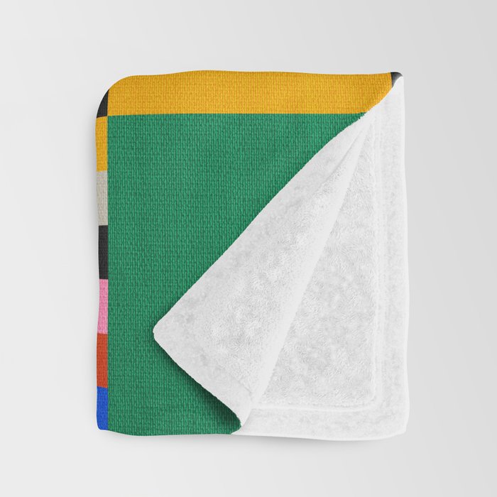 Pixels: Bauhaus Edition Throw Blanket Gallery Image 3
