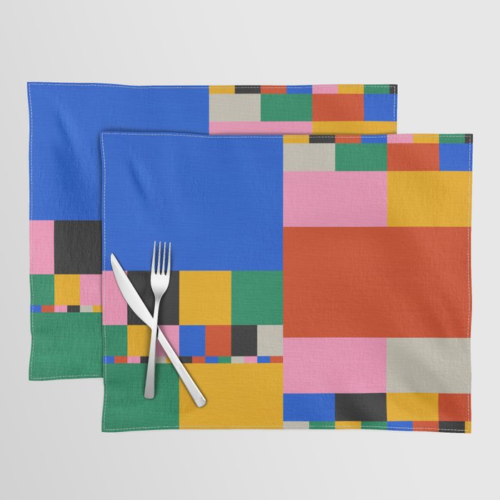 Pixels: Bauhaus Edition Placemat Gallery Image 1