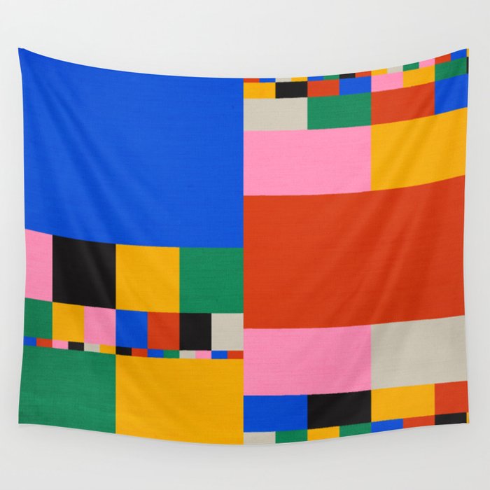 Pixels: Bauhaus Edition Wall Tapestry Gallery Image 4