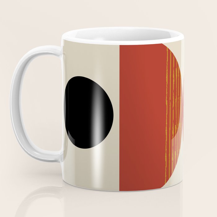half moon abstract  Coffee Mug Gallery Image 3