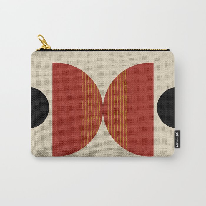 half moon abstract  Carry All Pouch Gallery Image 1