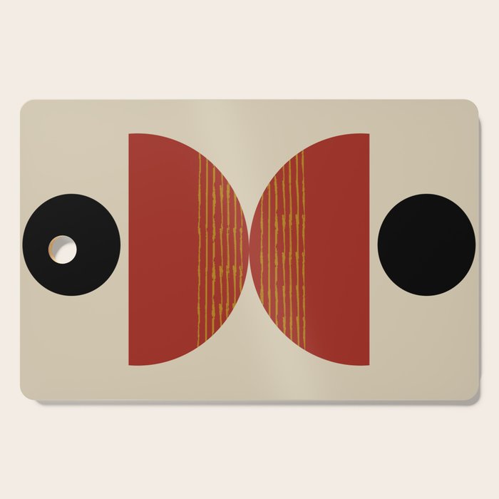 half moon abstract  Cutting Board Gallery Image 1