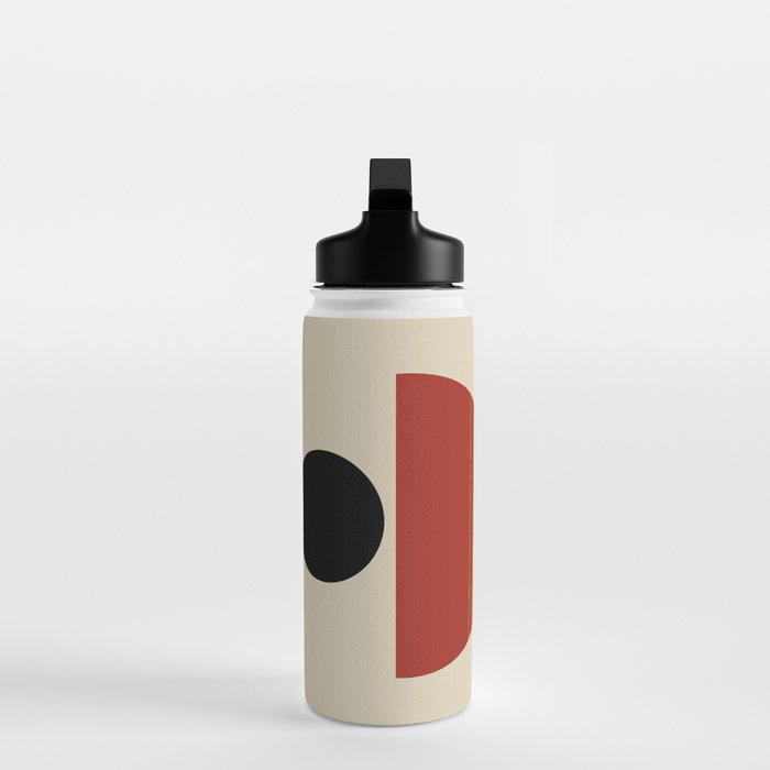 half moon abstract  Water Bottle Gallery Image 3