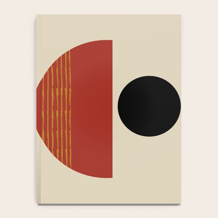 half moon abstract  Notebook Gallery Image 4