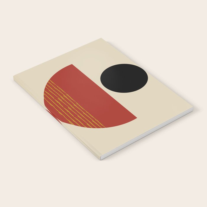 half moon abstract  Notebook Gallery Image 2