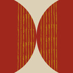 half moon abstract  Coffee Mug Gallery Image 2