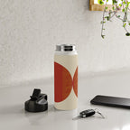 half moon abstract  Water Bottle Gallery Image 4