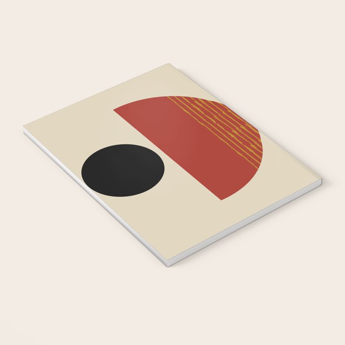 half moon abstract  Notebook Gallery Image 3