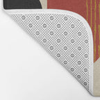 half moon abstract  Bath Mat Gallery Image 2