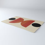 half moon abstract  Rug Gallery Image 3
