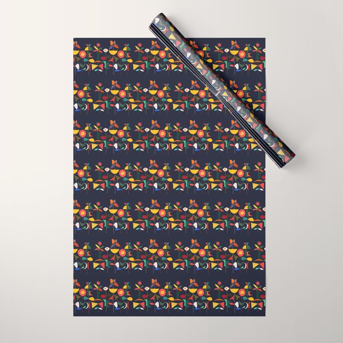 Klee's Garden Wrapping Paper Gallery Image 1