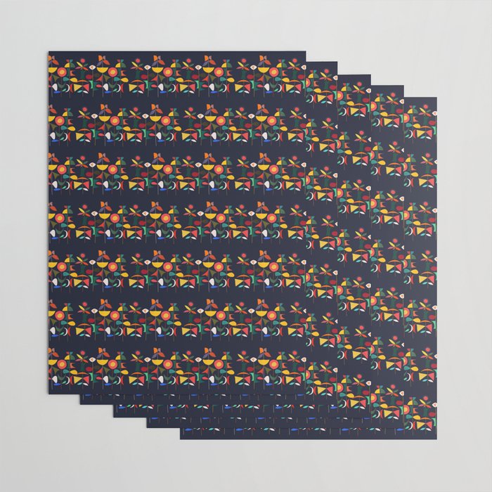 Klee's Garden Wrapping Paper Gallery Image 3