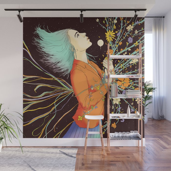 Stabbed in the Back and Still Blooming Wall Mural Gallery Image 1