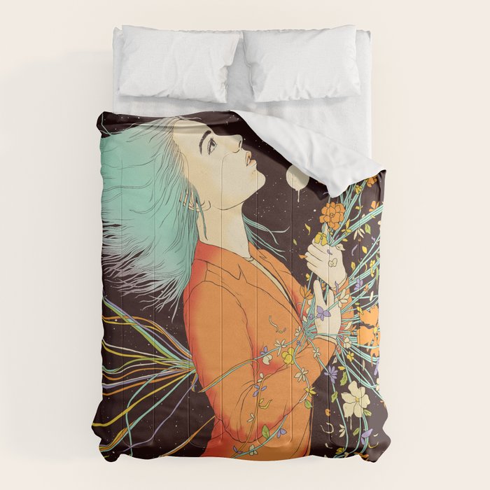 Stabbed in the Back and Still Blooming Comforter Gallery Image 6