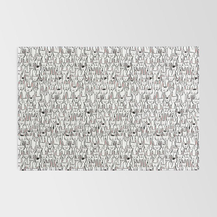 Bunny family Rug Gallery Image 2