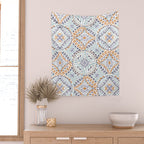 Artsy Leaf Symphony Wall Tapestry Gallery Image 2