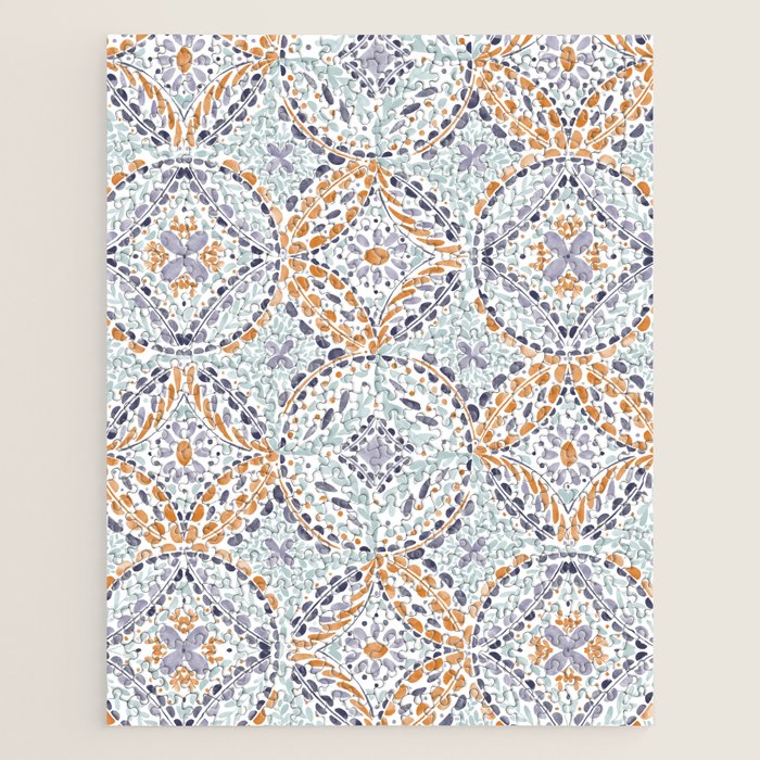 Artsy Leaf Symphony Jigsaw Puzzle Gallery Image 1
