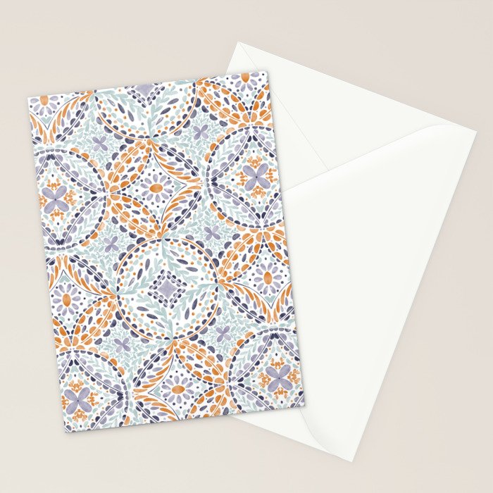 Artsy Leaf Symphony Stationery Card Gallery Image 2