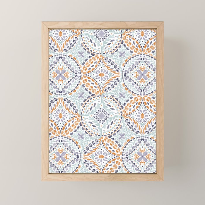 Artsy Leaf Symphony Mini Art Print Gallery Image 1