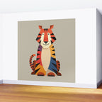Tiger Wall Mural Gallery Image 2