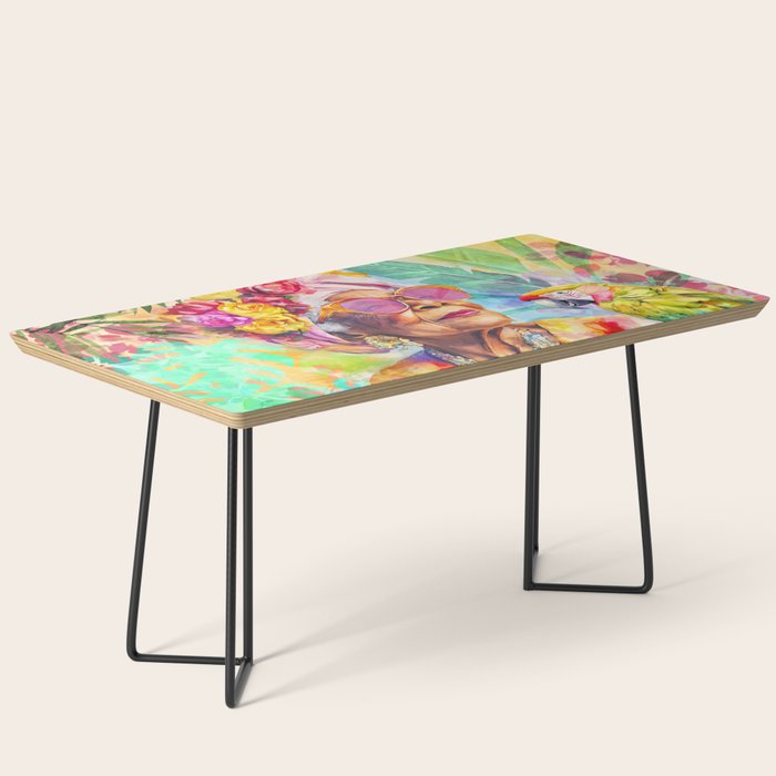 Tropical Grace And Ageless Elegance Without Limits Female Portrait Coffee Table Gallery Image 1