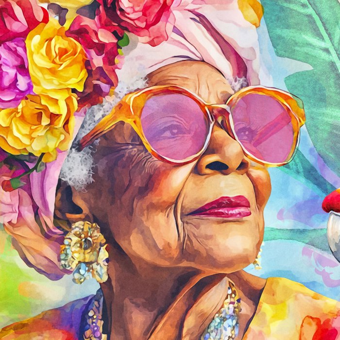 Tropical Grace And Ageless Elegance Without Limits Female Portrait Coffee Mug Gallery Image 2