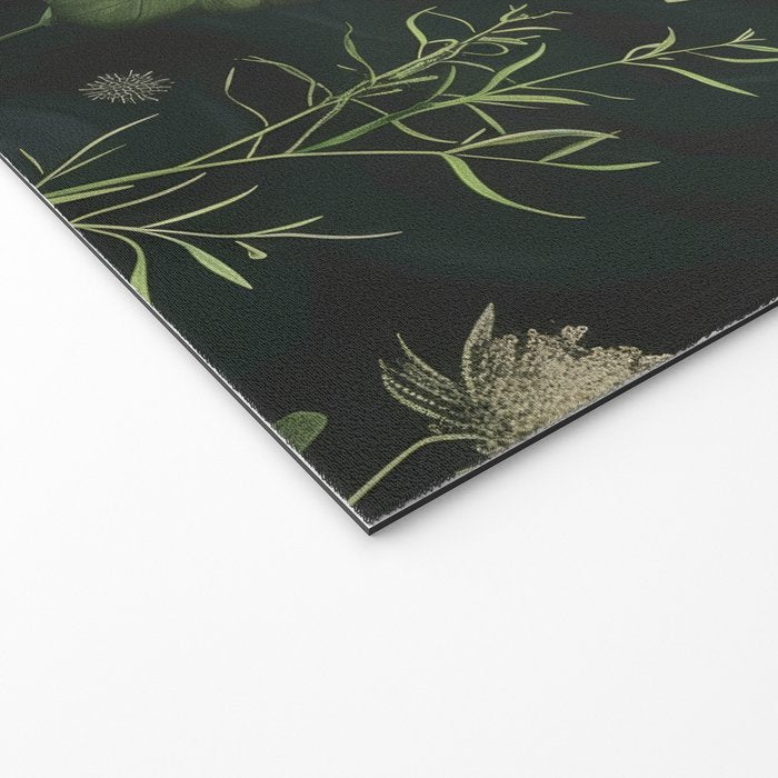 Full Moon Forest - Dreaming Crescent Moon Botanical  Welcome Mat Gallery Image 2