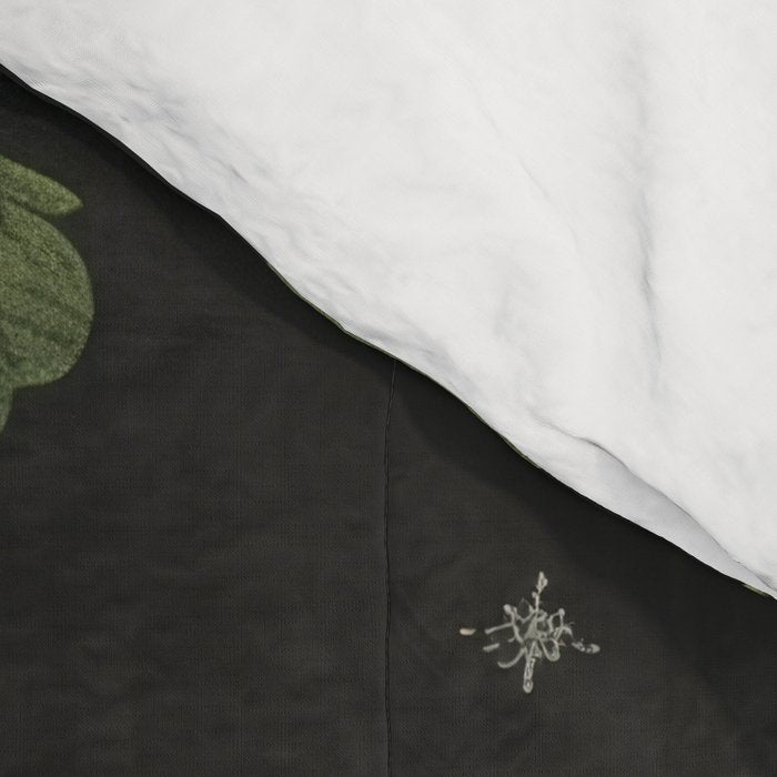 Full Moon Forest - Dreaming Crescent Moon Botanical  Comforter Gallery Image 4