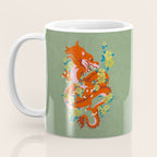 Dragon Dance Among the Blossoms Coffee Mug Gallery Image 3