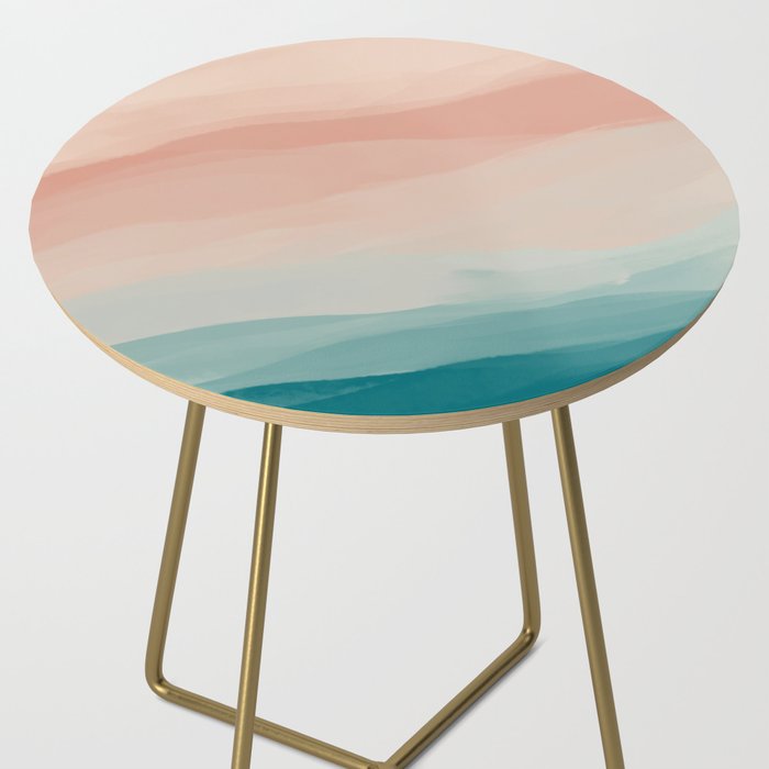 An Abstract Beach Walk Along The Shore Side Table Gallery Image 2
