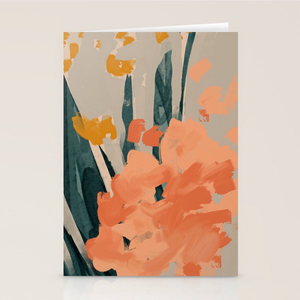 Bouquet Of Summer Citrus Stationery Card Gallery Image 2