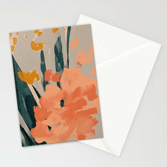 Bouquet Of Summer Citrus Stationery Card Gallery Image 2