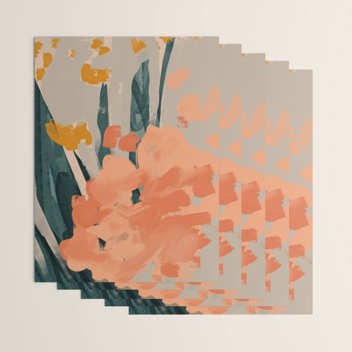 Bouquet Of Summer Citrus Wrapping Paper Gallery Image 3