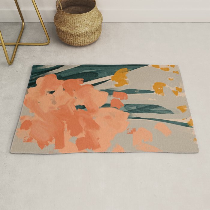 Bouquet Of Summer Citrus Rug Gallery Image 1