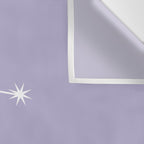 Gemini Zodiac Star Constellation Line Art Pastel Lavender Wall Tapestry Gallery Image 3