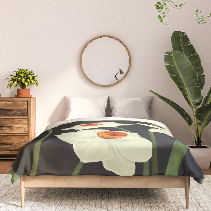 Beautiful Summer flowers I Comforter Gallery Image 3
