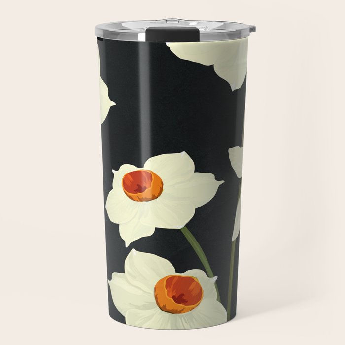 Beautiful Summer flowers I Travel Mug Gallery Image 1
