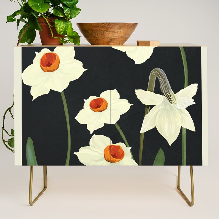 Beautiful Summer flowers I Credenza Gallery Image 1