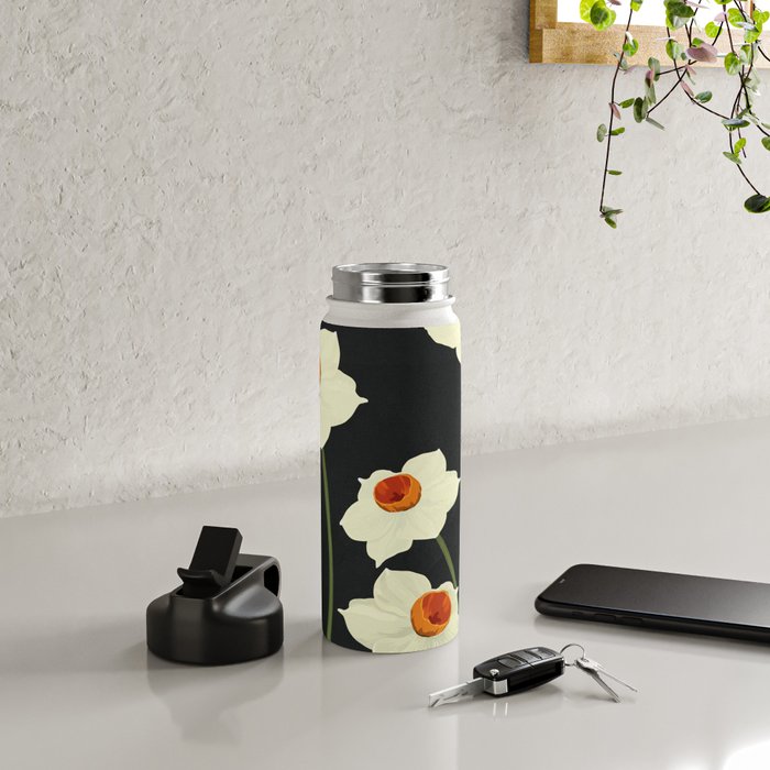 Beautiful Summer flowers I Water Bottle Gallery Image 5