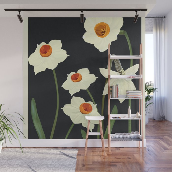 Beautiful Summer flowers I Wall Mural Gallery Image 1