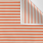 Retro Orange Stripe Pattern Wall Tapestry Gallery Image 3